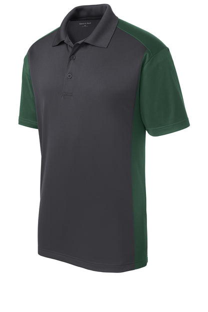 Sport-Tek Colorblock Micropique Sport-Wick Polo. ST652