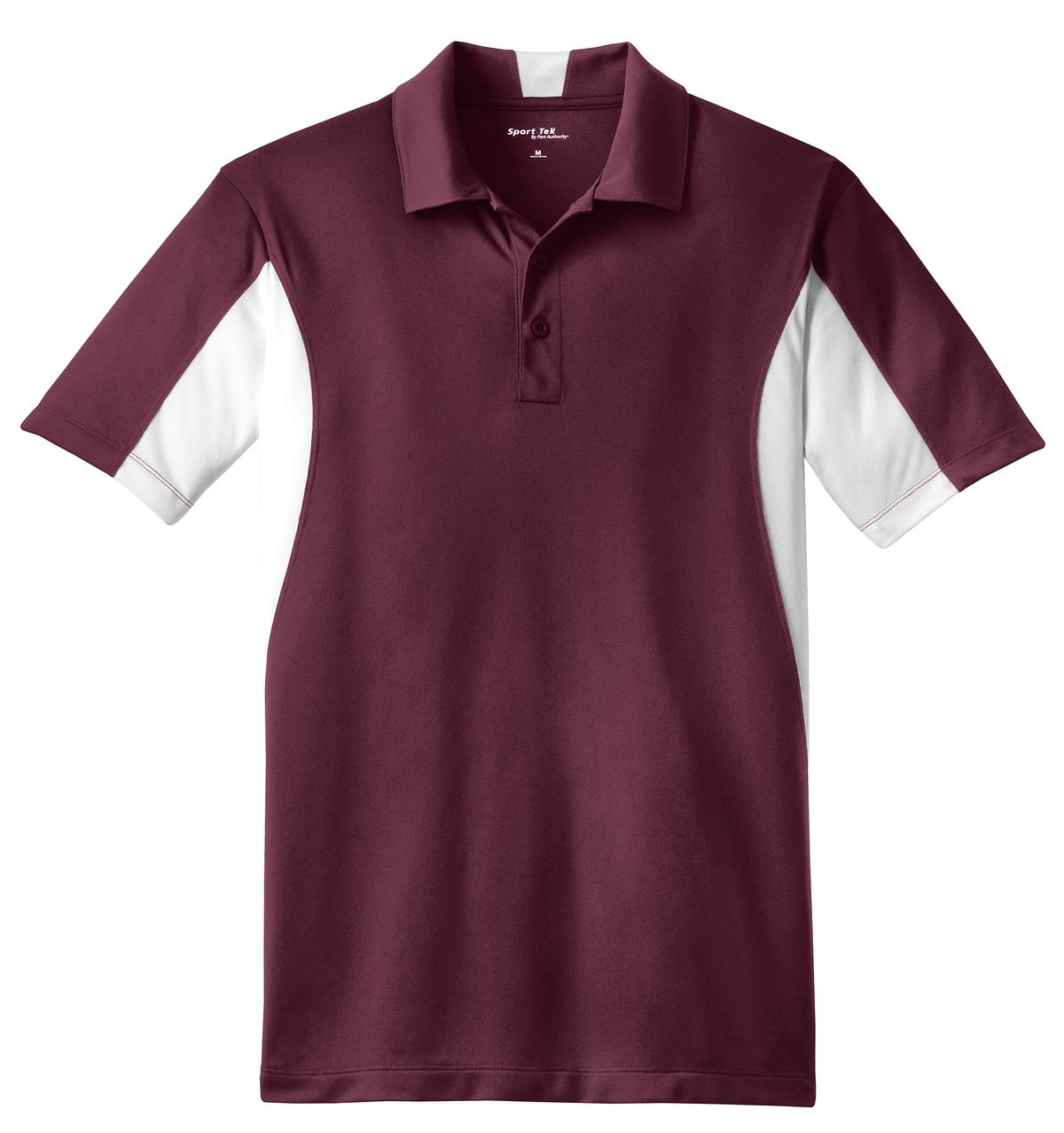 Sport-Tek Side Blocked Micropique Sport-Wick Polo. ST655