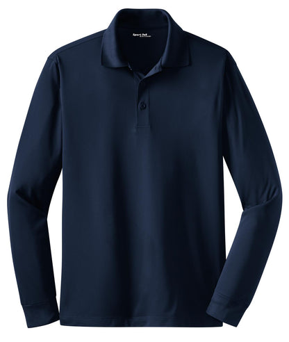 Sport-Tek Long Sleeve Micropique Sport-Wick Polo. ST657