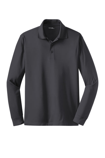 Sport-Tek Long Sleeve Micropique Sport-Wick Polo. ST657