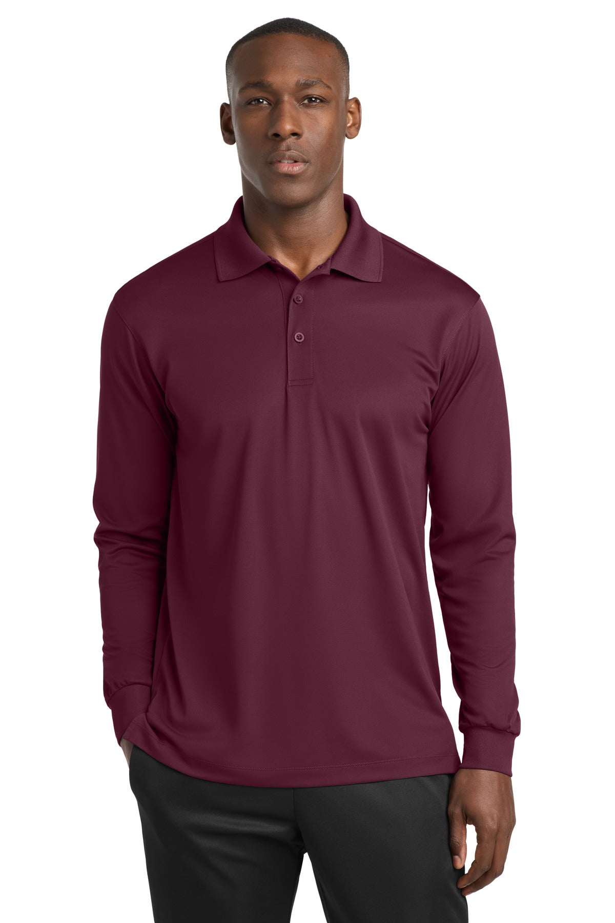 SanMar ST657_maroon_model_front.jpg