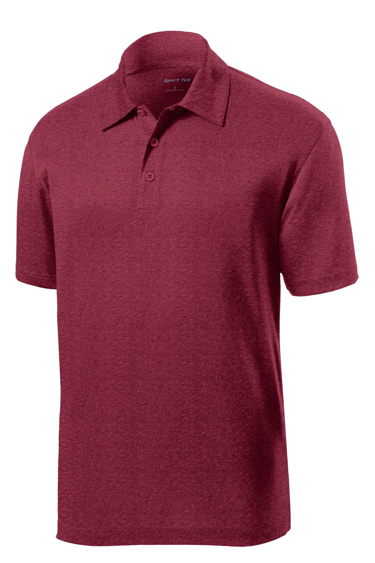 Sport-Tek Heather Contender Polo. ST660