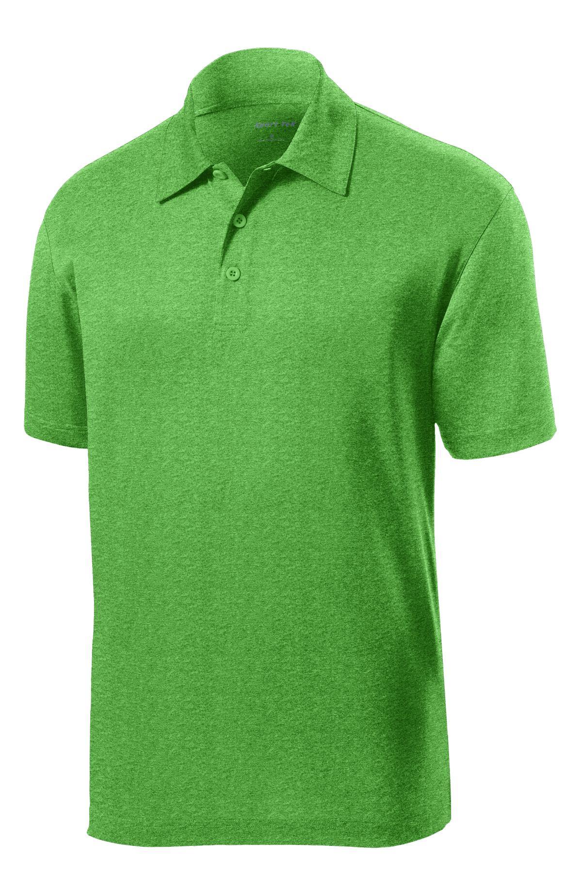 Sport-Tek Heather Contender Polo. ST660