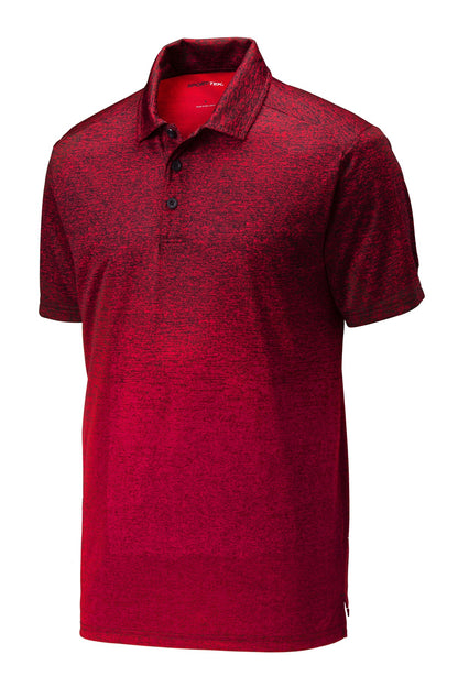 Sport-Tek Ombre Heather Polo. ST671