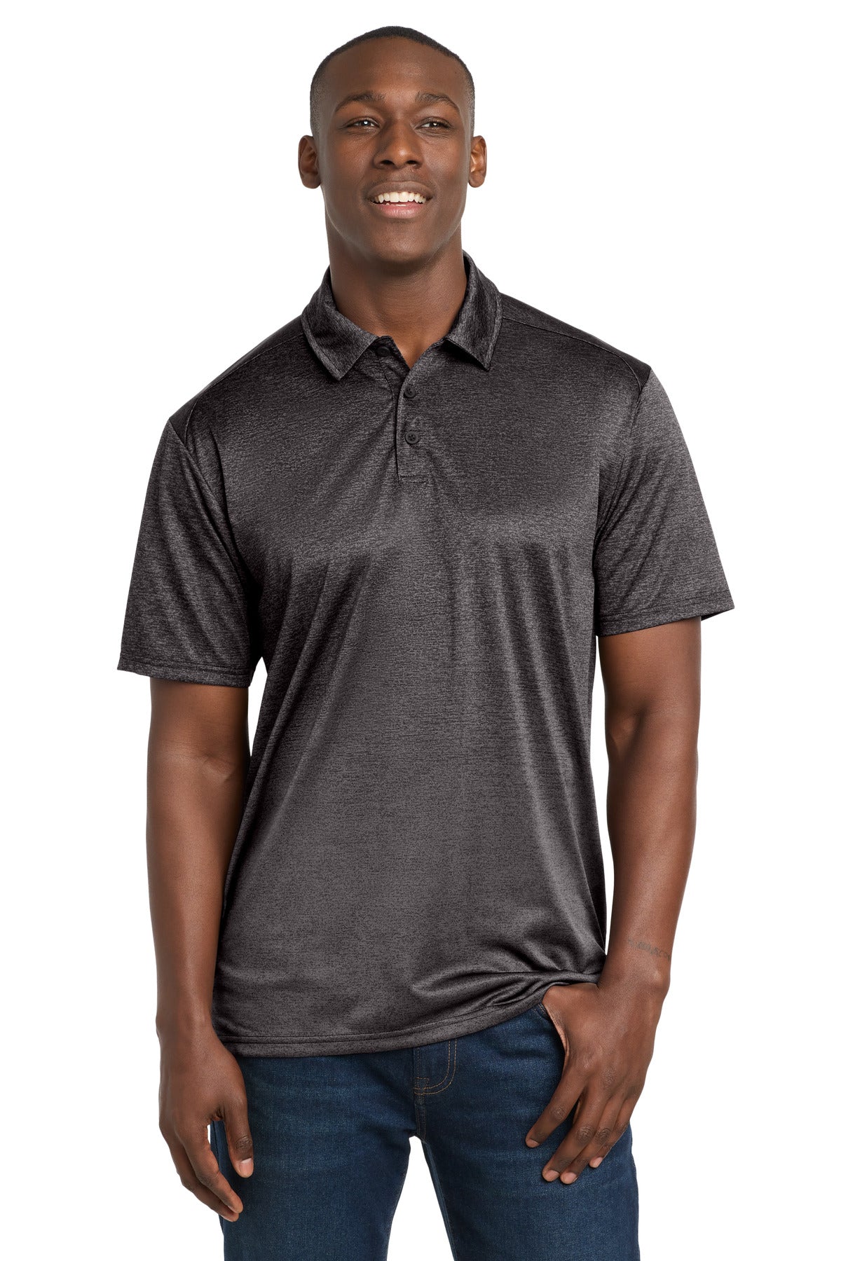 SanMar ST671_irongreyblack_model_front.jpg