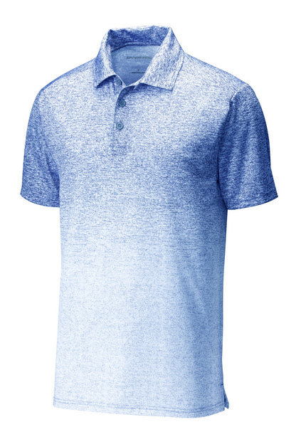 Sport-Tek Ombre Heather Polo. ST671