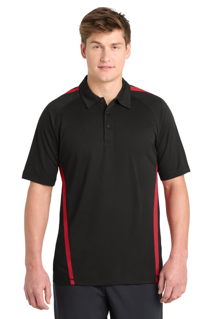 SanMar ST685_blacktruered_model_front.jpg