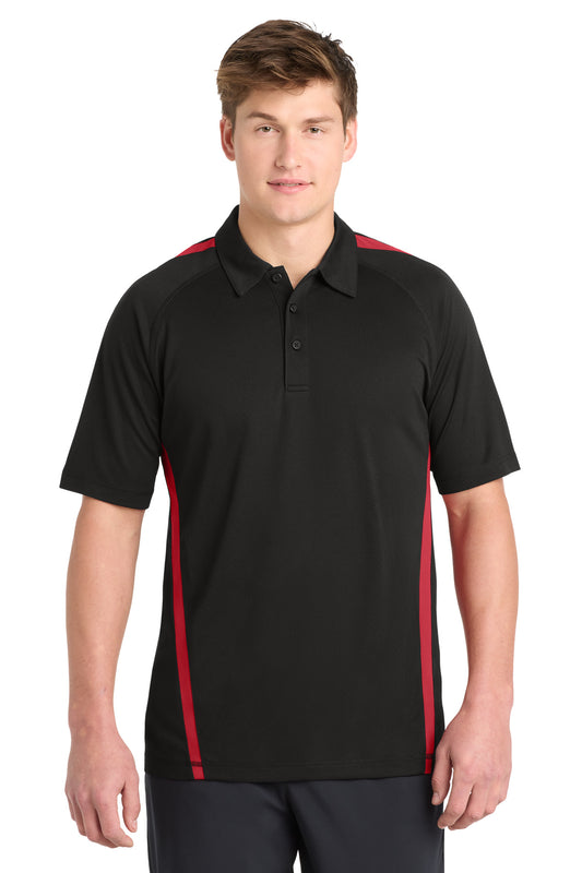 SanMar ST685_blacktruered_model_front.jpg
