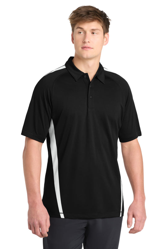Sport-Tek PosiCharge Micro-Mesh Colorblock Polo. ST685
