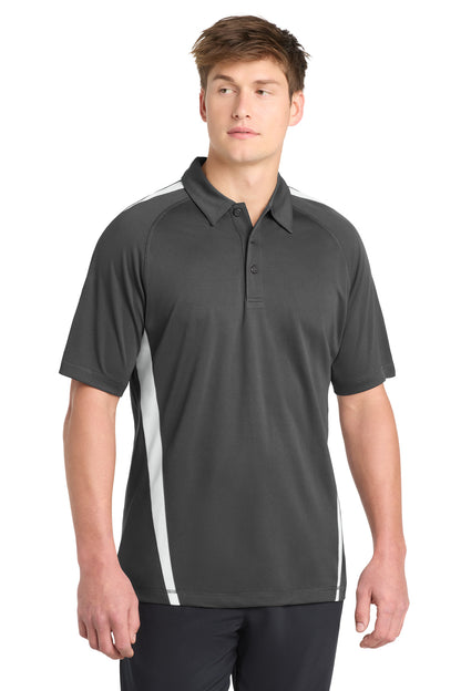 Sport-Tek PosiCharge Micro-Mesh Colorblock Polo. ST685