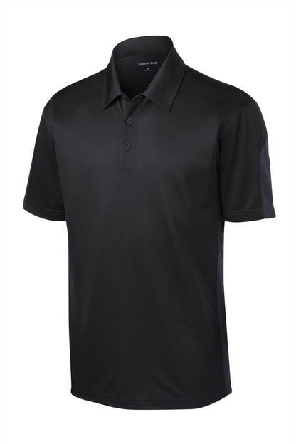 Sport-Tek PosiCharge Active Textured Colorblock Polo. ST695