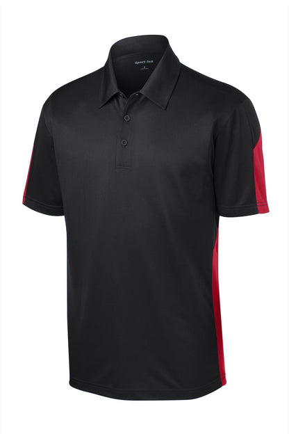Sport-Tek PosiCharge Active Textured Colorblock Polo. ST695