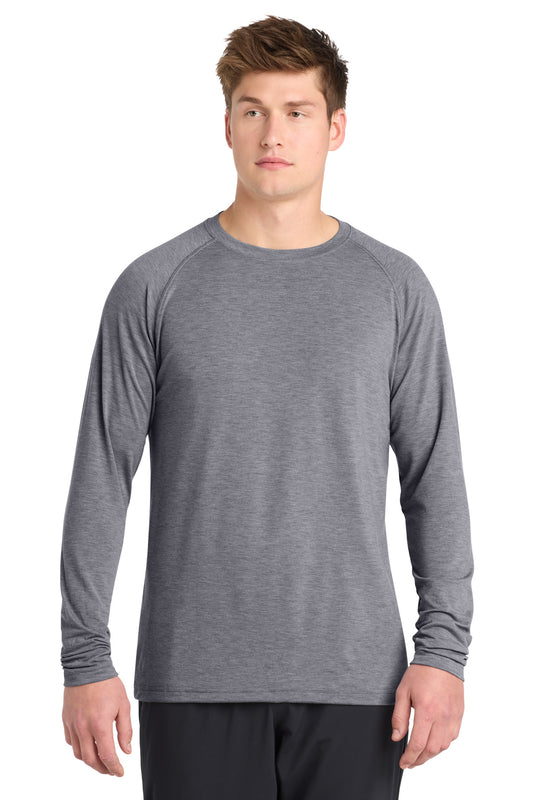 SanMar ST700LS_heathergrey_model_front.jpg