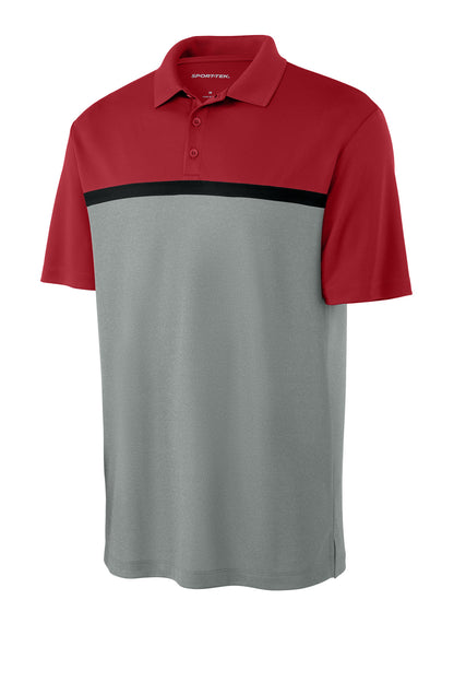 Sport-Tek UV Micropique Colorblock Polo ST741