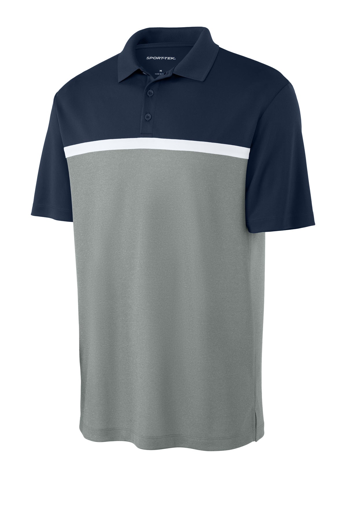 Sport-Tek UV Micropique Colorblock Polo ST741