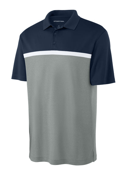 Sport-Tek UV Micropique Colorblock Polo ST741