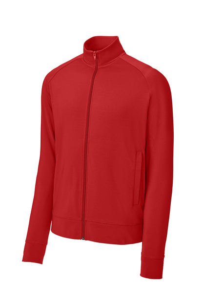Sport-Tek Sport-Wick Stretch Full-Zip Cadet Jacket ST857