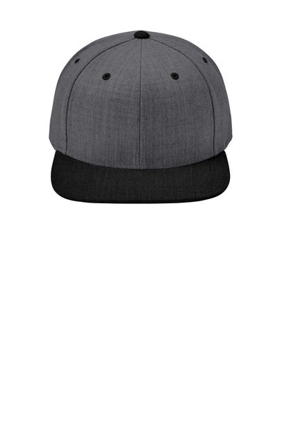 Sport-Tek YP Classics Flat Bill Snapback Cap. STC19