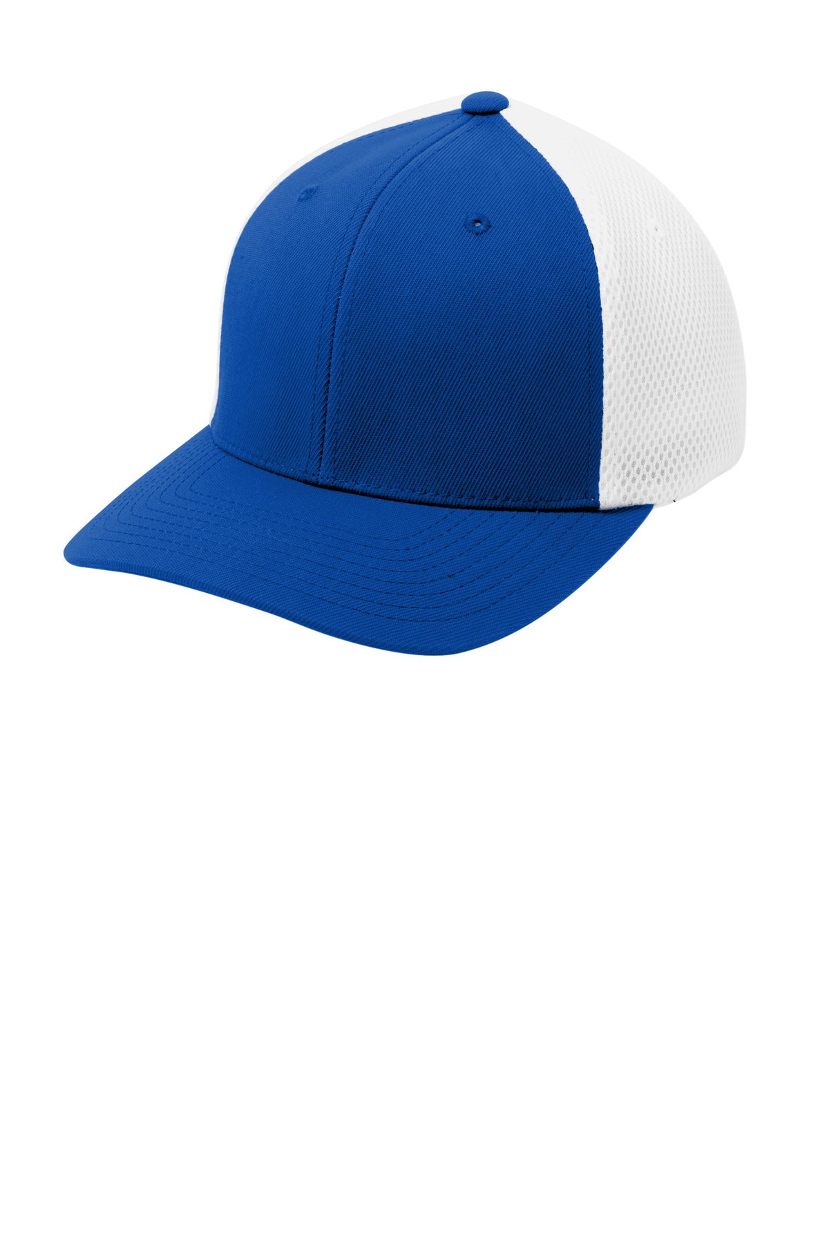 SanMar STC40_TrueRoyalWhite_Hat_Left.jpg