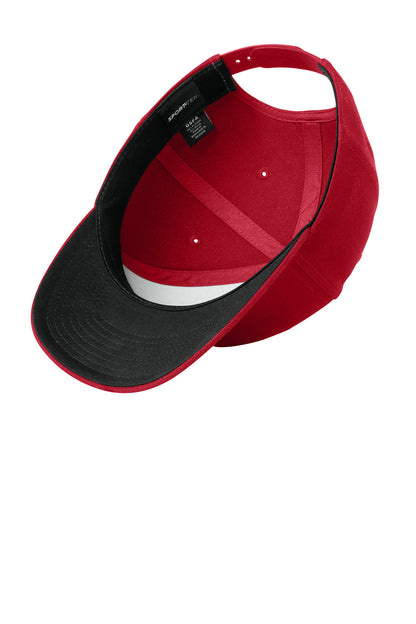 Sport-Tek YP Classics Curve Bill Snapback Cap. STC43