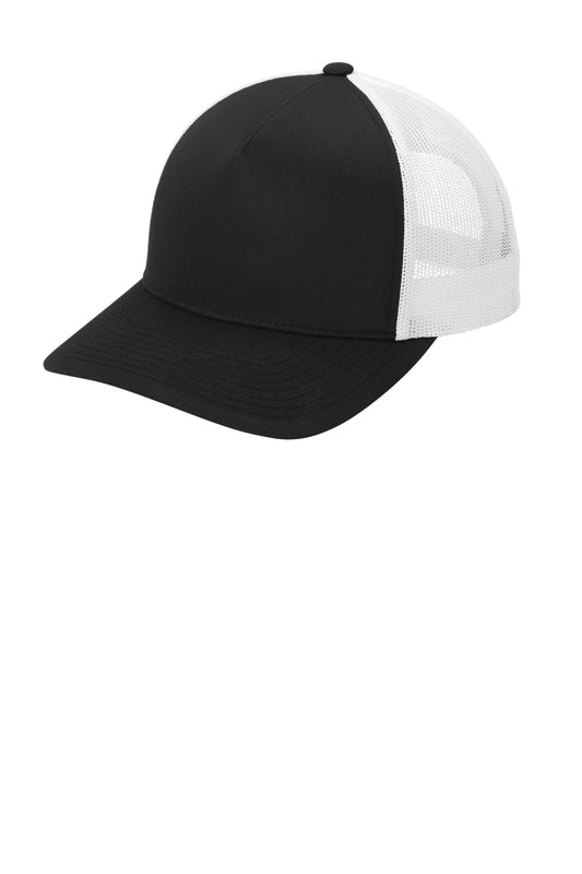 SanMar STC54_BLACKWHITE_Hat_Left.jpg