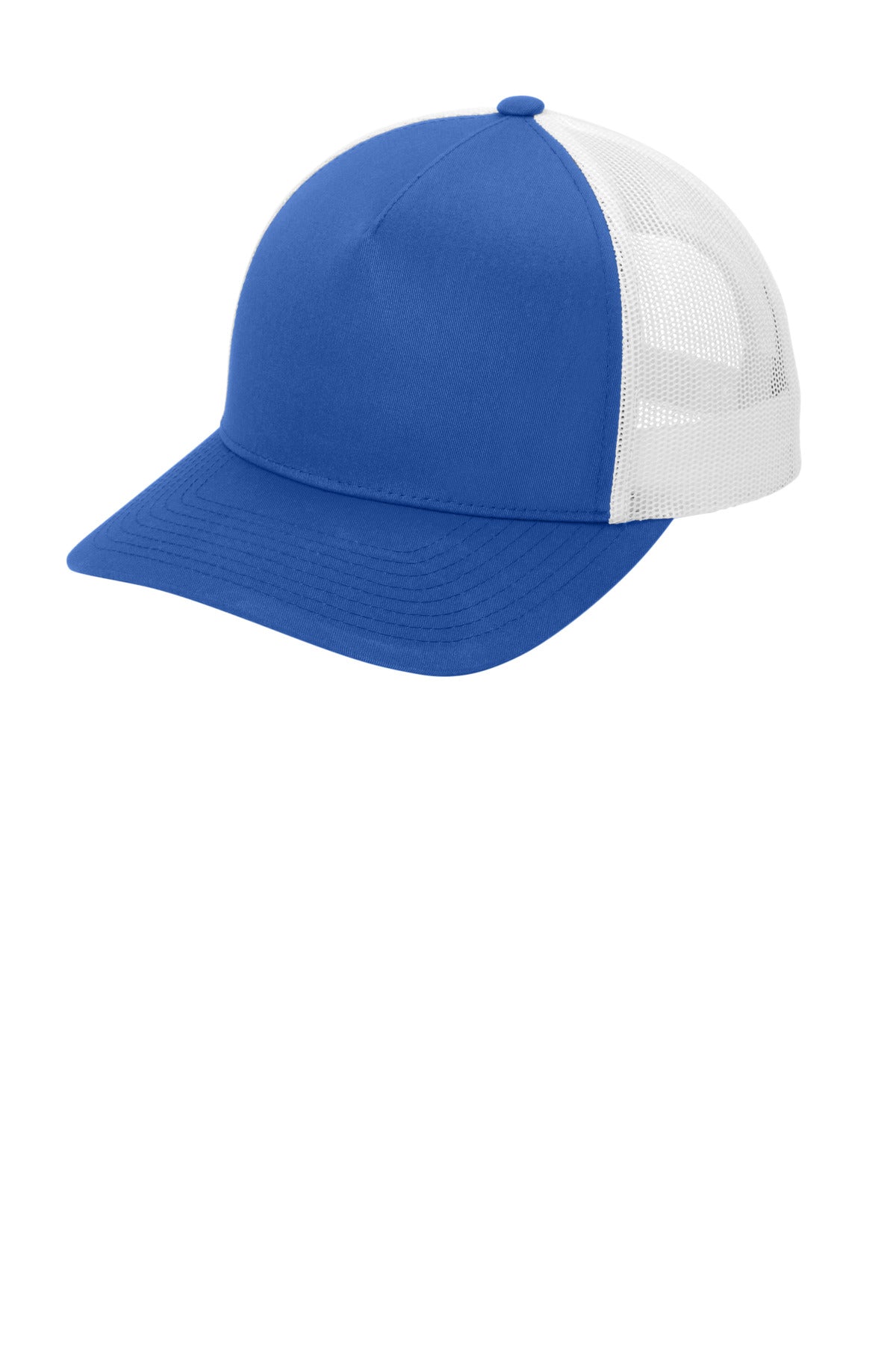 SanMar STC54_TRUEROYALWHITE_Hat_Left.jpg
