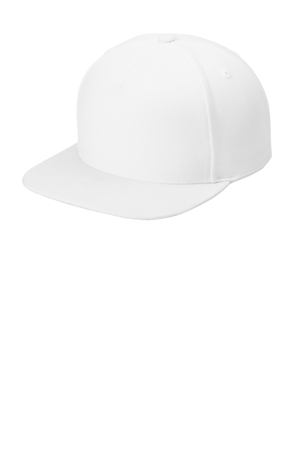 SanMar STC55_WHITE_Hat_Left.jpg