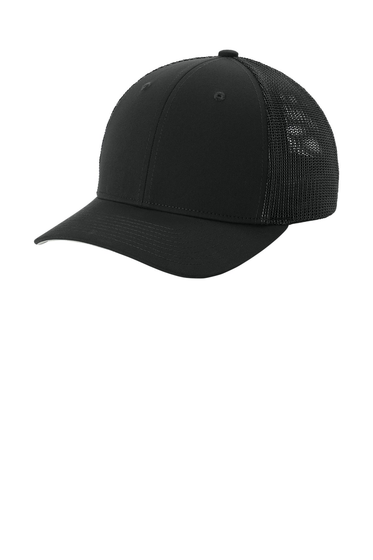 SanMar STC60_blackblack_hat_left.jpg