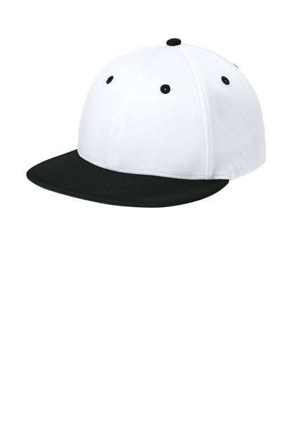 SanMar STC70_whiteblackwhite_hat_left.jpg