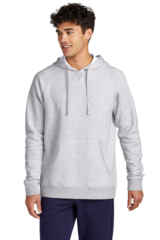 Front View of AthlHthr Sport-Tek Drive Fleece Pullover Hoodie STF200  - XS