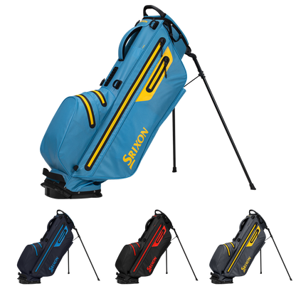 Black Red Srixon Ultra Light Waterproof Stand Bag