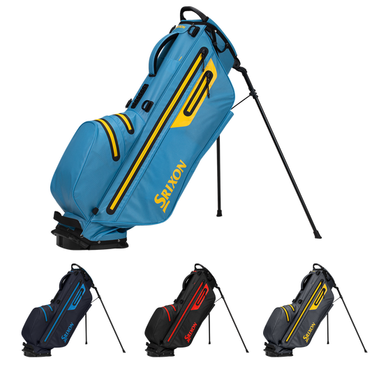 Black Red Srixon Ultra Light Waterproof Stand Bag