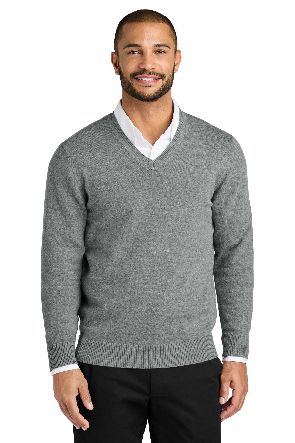 SanMar SW2850_mediumheathergrey_model_front.jpg