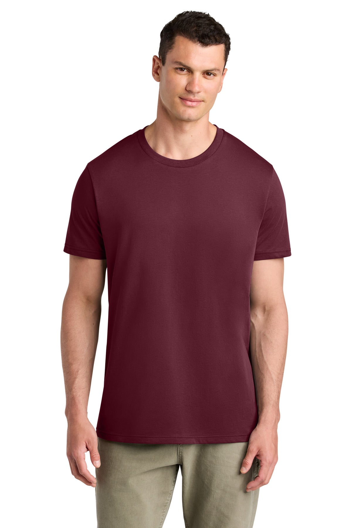 SanMar SXU007_burgundy_model_front.jpg