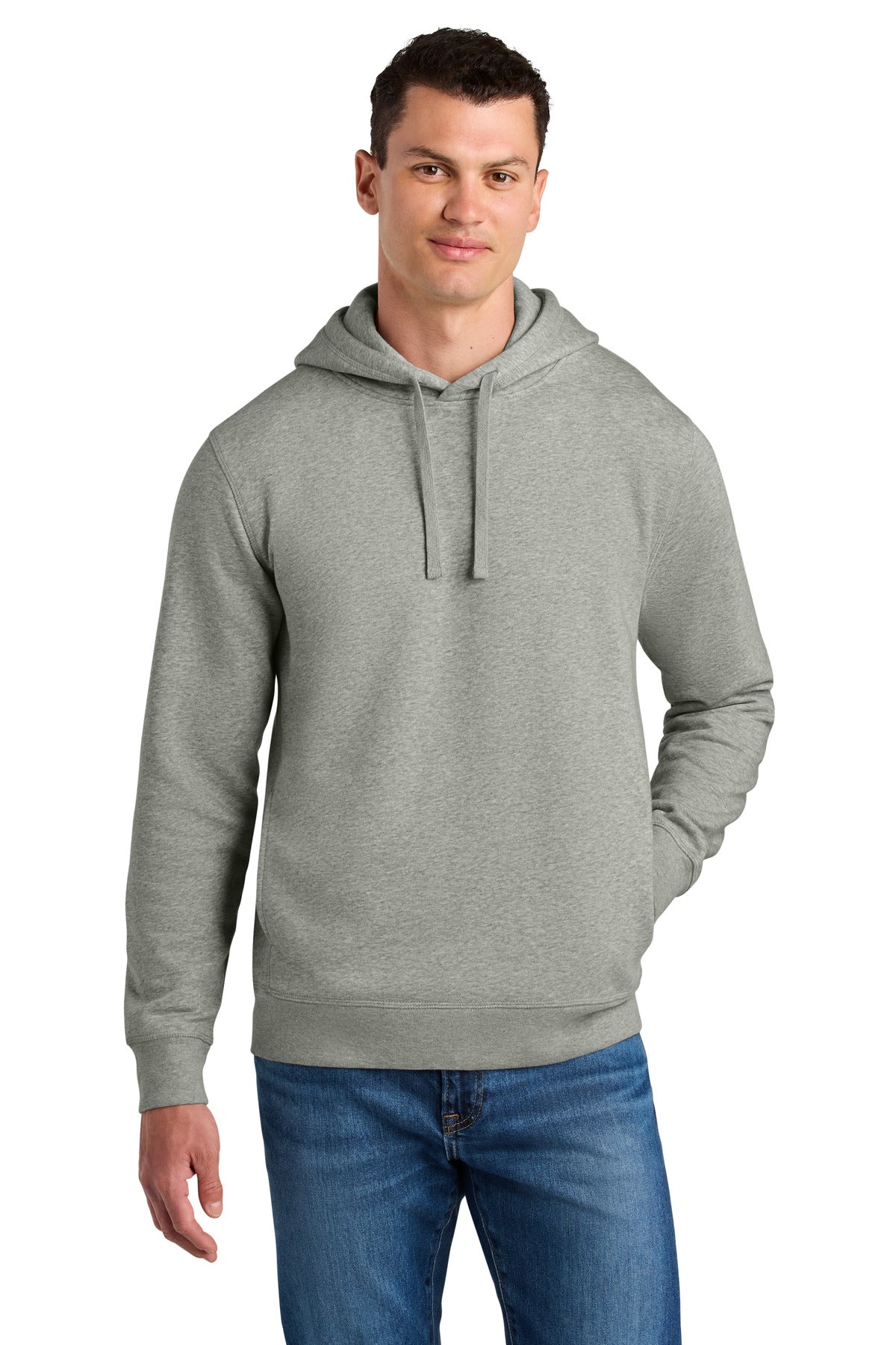 SanMar SXU012_heathergrey_model_front.jpg