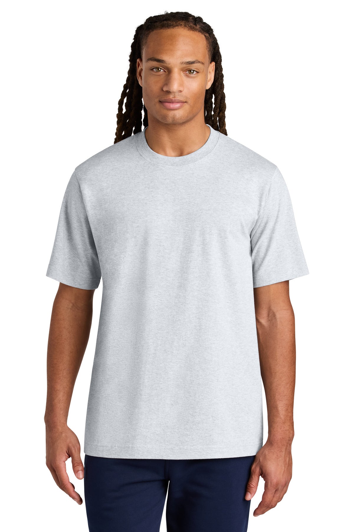 SanMar SXU018_coolheathergrey_model_front.jpg