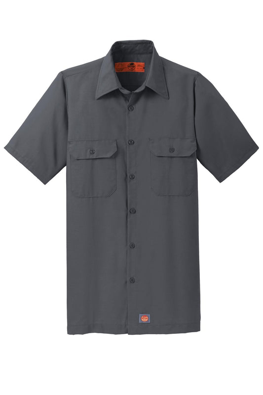 Red Kap Short Sleeve Solid Ripstop Shirt. SY60