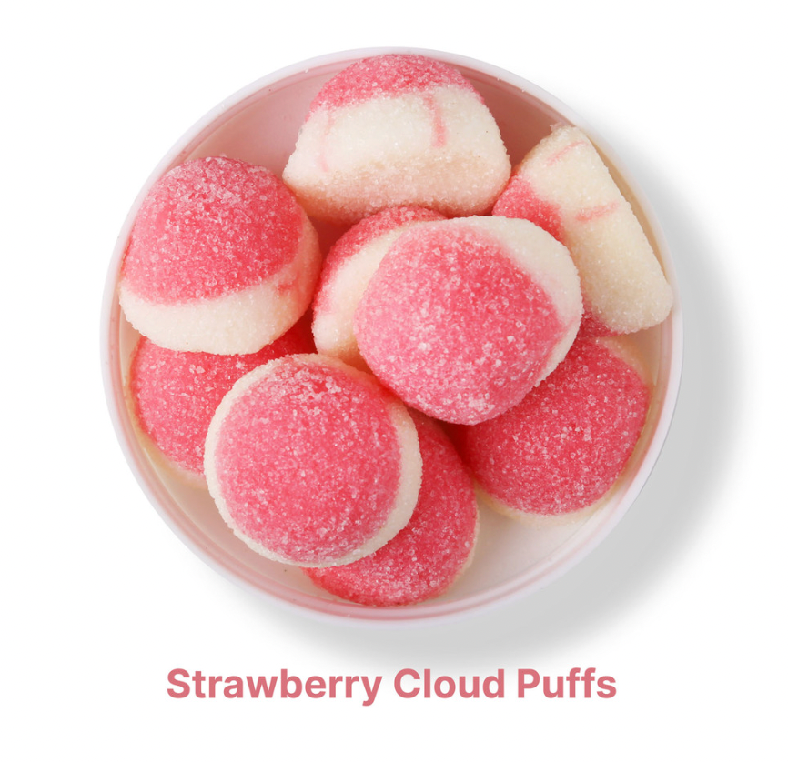 Strawberry Cloud Puffs: Small Jar