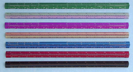 6" and 15cm Pocket Scales