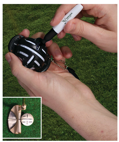 Golf Ball Stencil with Marker