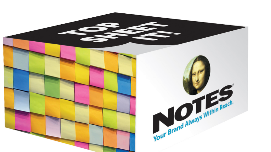 STIK-WITHIT® NOTE CUBE® - HALF SIZE