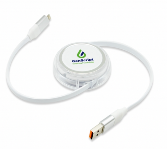 Nexus 4-in-1 Retractable Cable with Interchangeable Connectors