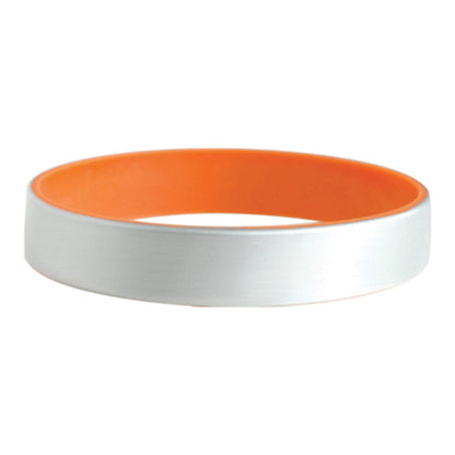 Silver Silicone Bracelets