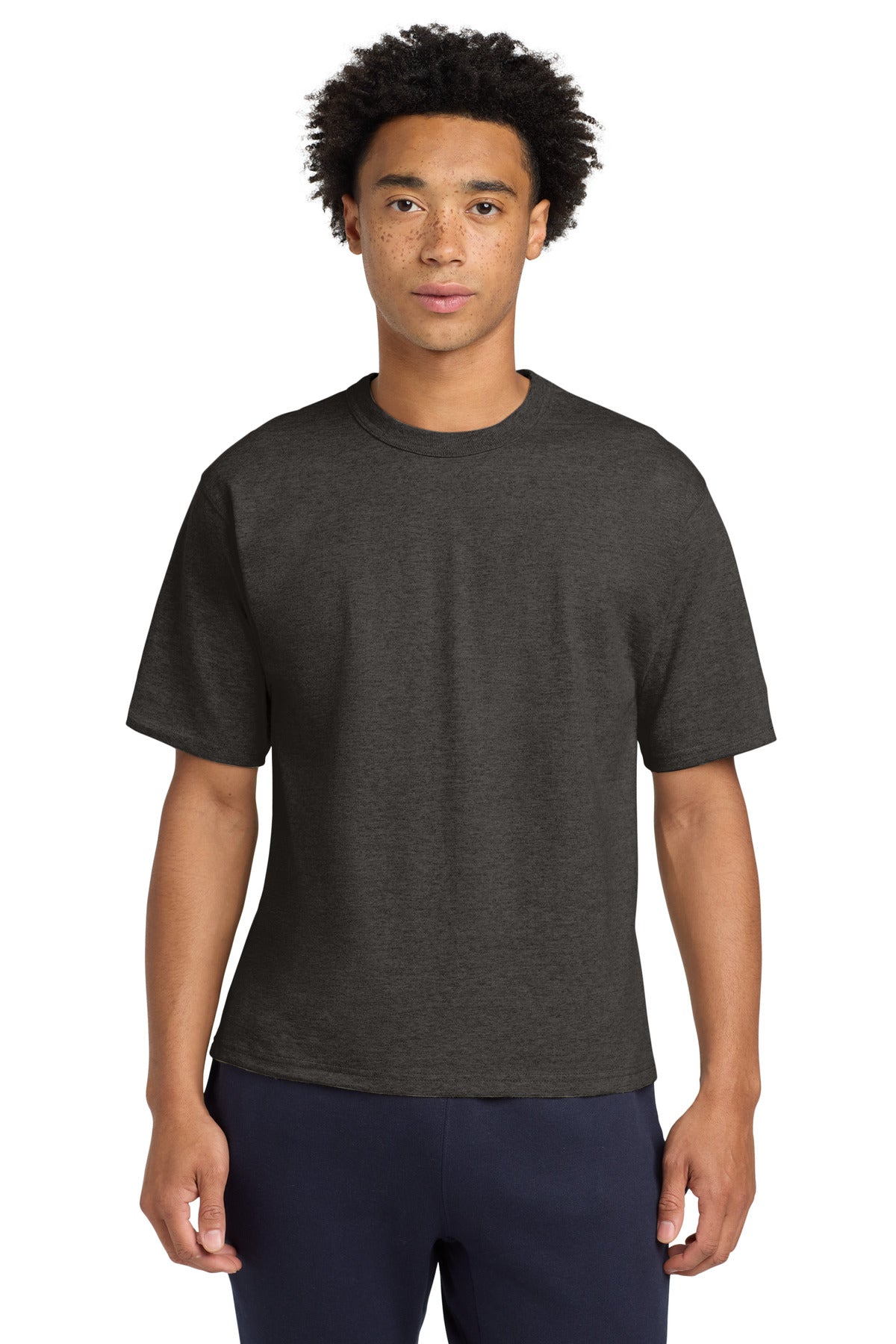 SanMar T105_charcoalheather_model_front.jpg