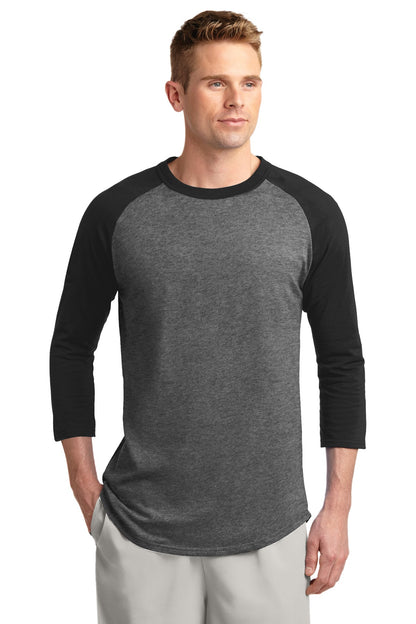 Sport-Tek Colorblock Raglan Jersey. T200