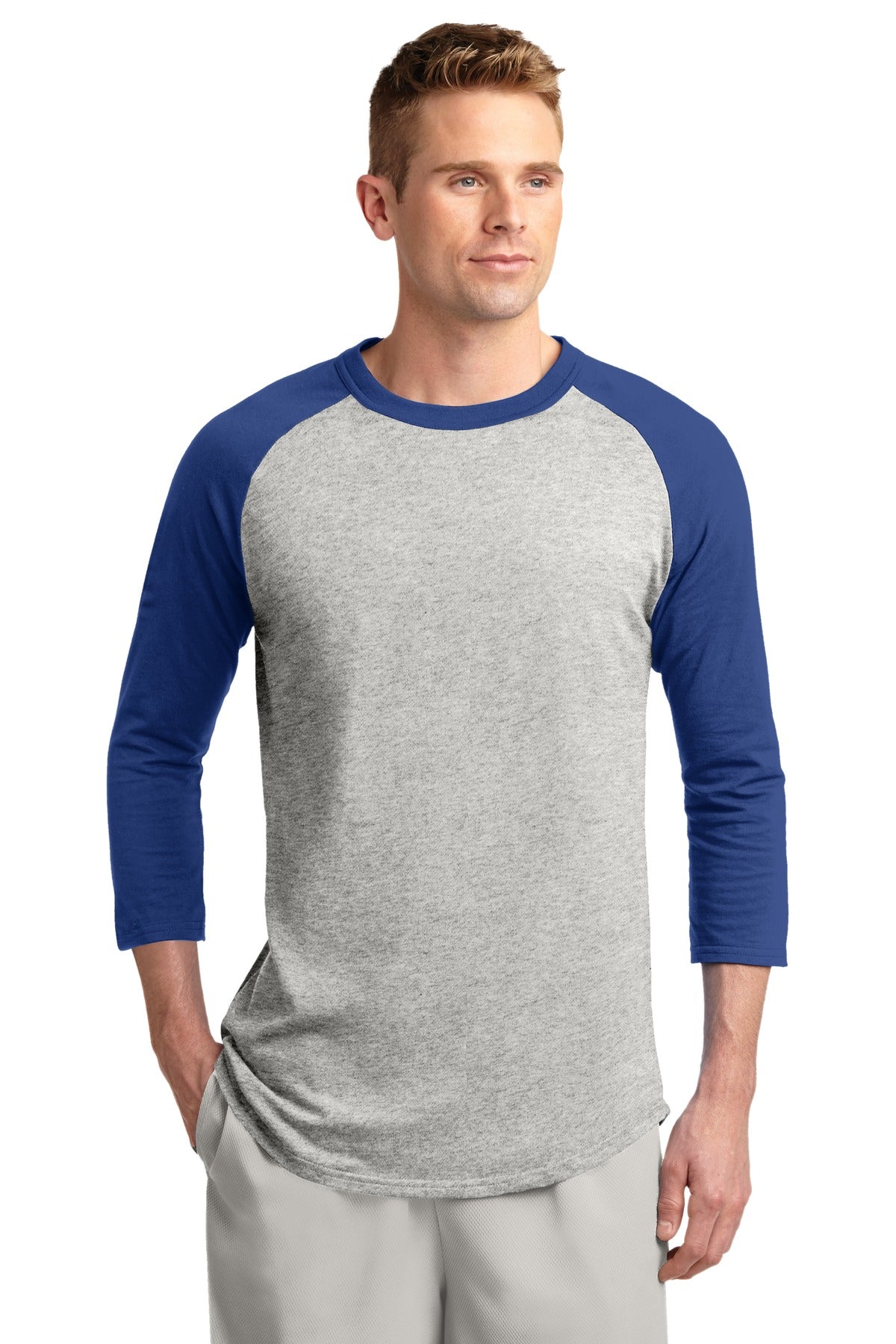 Sport-Tek Colorblock Raglan Jersey. T200