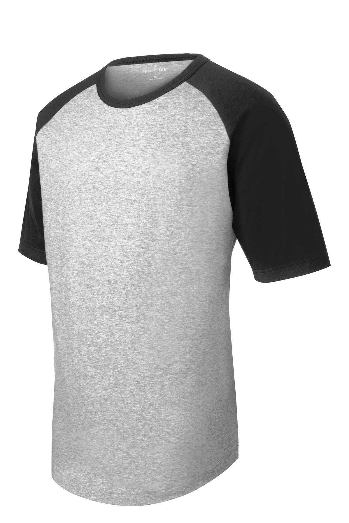 Sport-Tek Short Sleeve Colorblock Raglan Jersey. T201