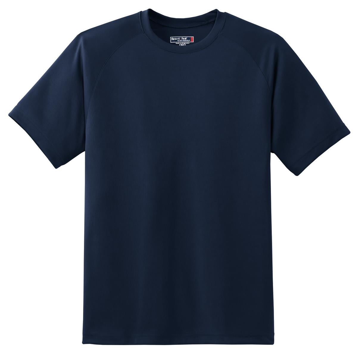 Sport-Tek Dry Zone Short Sleeve Raglan T-Shirt. T473