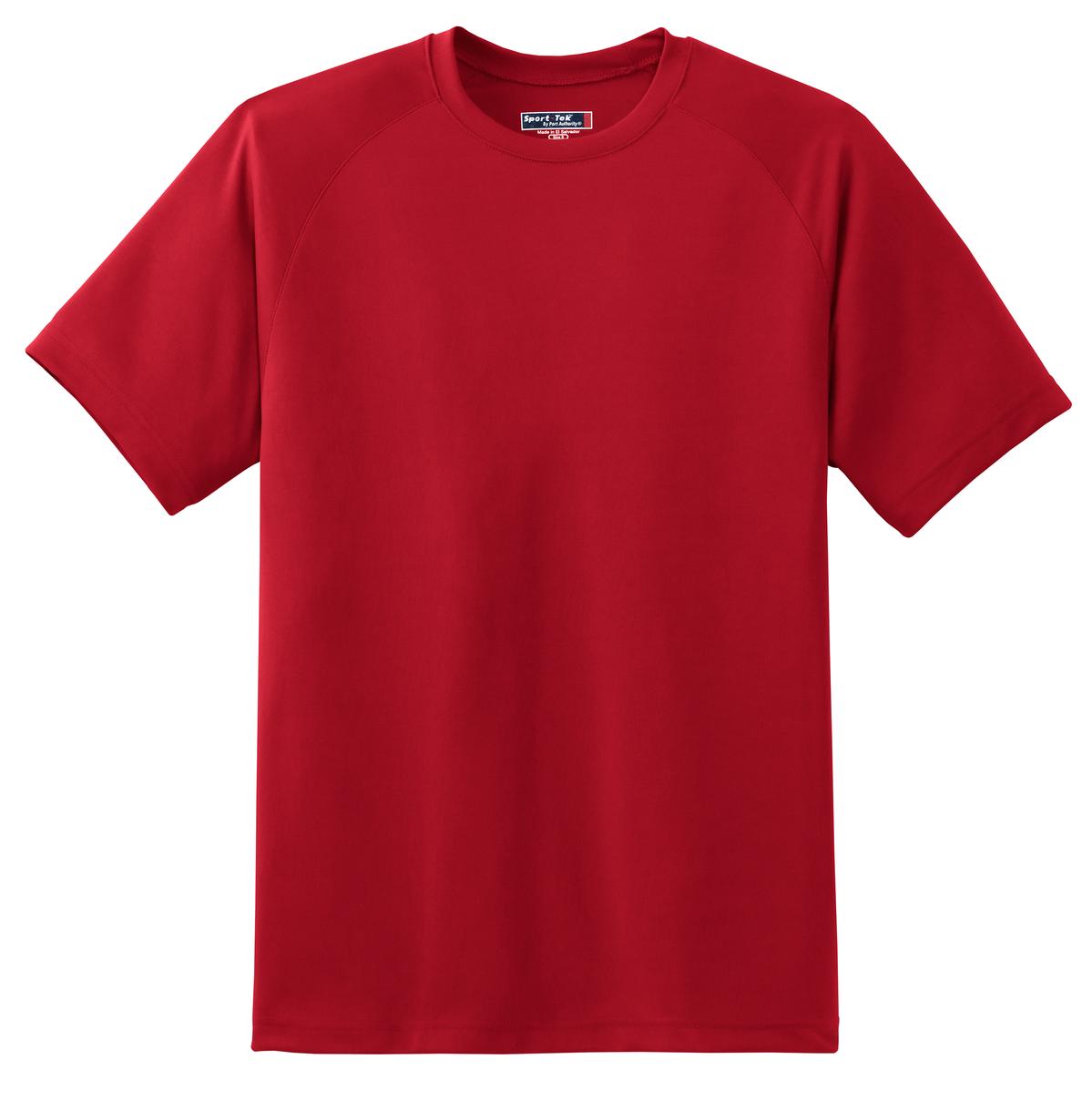 Sport-Tek Dry Zone Short Sleeve Raglan T-Shirt. T473