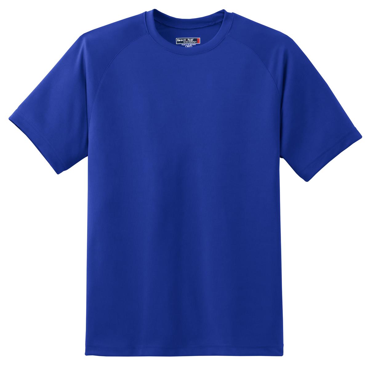 Sport-Tek Dry Zone Short Sleeve Raglan T-Shirt. T473